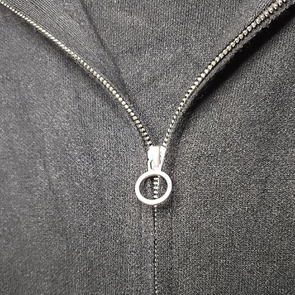 Savage X Fenty Classic Black And White Zip Up Hoodie Womens XL - Picture 3 of 12